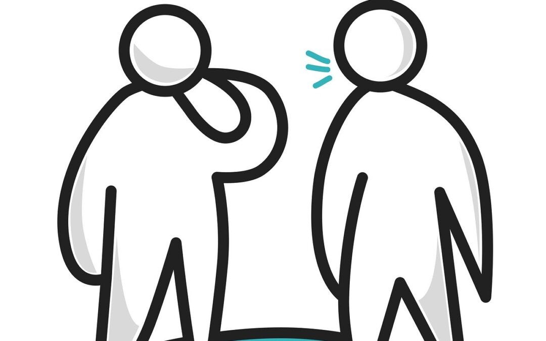 Illustration Coaching - zwei Menschen